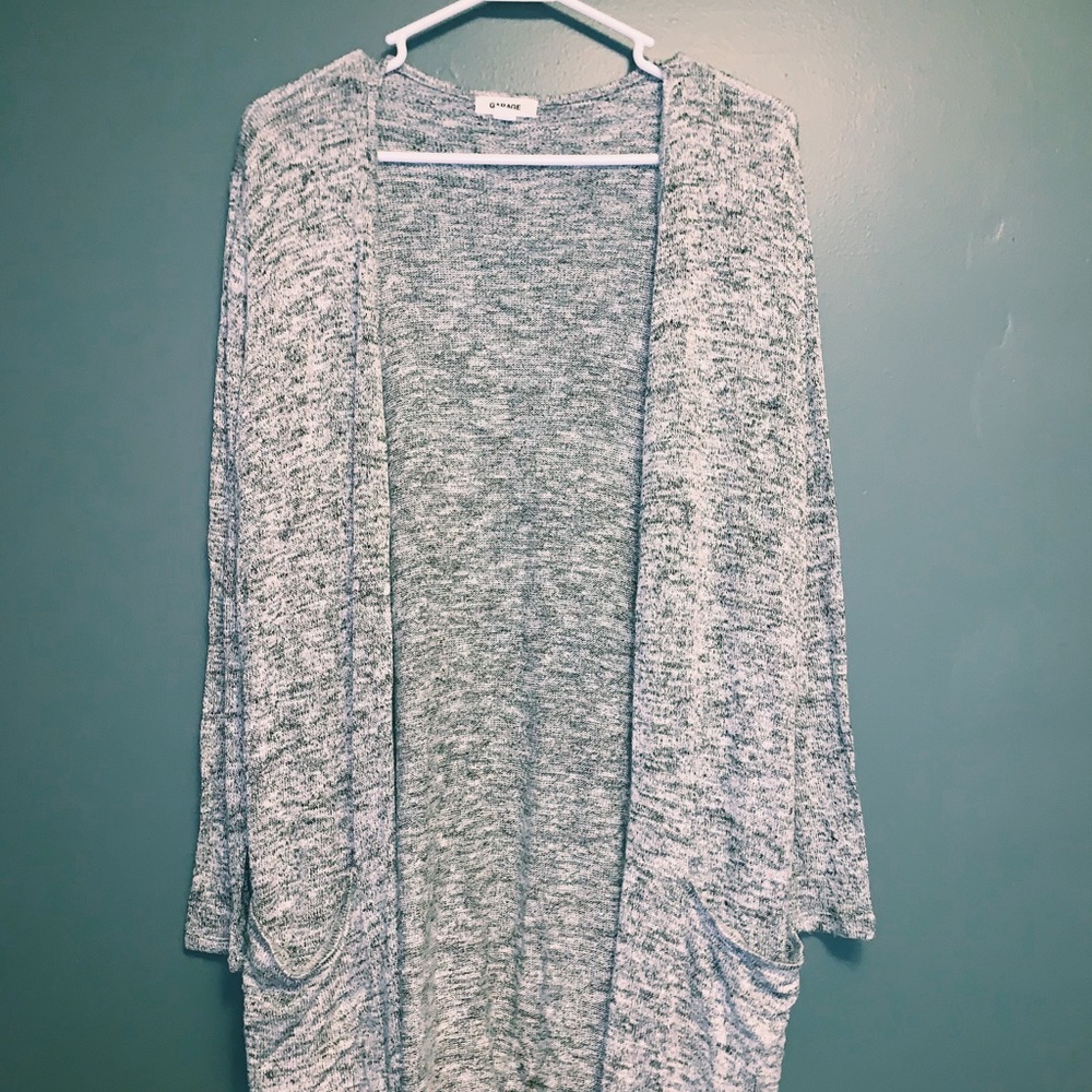 long cardigan